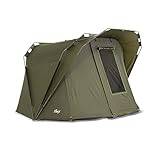 Tenda da pesca per carpe Lux® Coon per 2 persone, tenda da bivacco, tenda da 1 a 2 posti, cupola per carpe da 10.000 mm