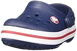 Crocs Crocband Clog K, Zoccoli Unisex - Bambini e ragazzi, Navy Red, 38/39 EU