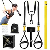 Flintronic Allenamento Sospensione Sling Trainer Set, Kit per Allenamento a Sospensione, Trx Fitness Da Casa, Sistema di Allenamento in Sospensione, Allenamento Sospensione per Palestra in Casa