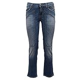 JECKERSON 1498AB Pantalone Donna Holidays Blue Washed Jeans Woman [25]