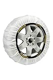 Goodyear Set di 2 Catene da Neve in Tessuto per Auto Goodyear Ultra Grip, Bianco, Taglia XL