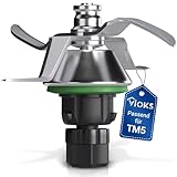 VIOKS Gruppo Coltelli Bimby TM5 / Thermomix Vorwerk Bimby Lame Bimby TM5 in Acciaio Inox SUS420 Lama Bimby TM5 - Gruppo Lame Bimby TM5 / Thermomix Bimby Vorwerk TM5 Coltelli Bimby TM5