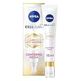 NIVEA Cellular Luminous630 Anti Macchie Crema Contorno Occhi 15 Ml, Contorno Occhi Antirughe, Macchie E Occhiaie, Contorno Occhi Acido Ialuronico E Luminous630 Per Uno Sguardo Disteso