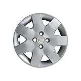 Kit di 4 copricerchi adattabili - per NISSAN MICRA (LOGO CROMATO) - diametro 15"