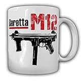 Beretta M12 pistola italiana MP Deko Arma Militaria tazza #15470