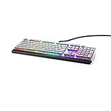 Dell AW510K Mechanical Gaming keyboard. Wired. Keyboard layout EN. USB. Black/Silver. English