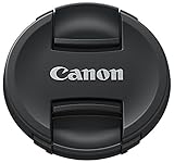 Canon E-72II Tappo per Lenti EF, 72 mm di Diametro, Nero