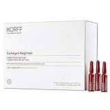 KORFF Collagen Age Filler Fiale 28 Giorni, Antirughe Tonificanti con Collagene Marino e Acido Ialuronico, 28 fiale monodose