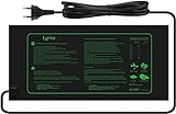 LERWAY 21W Tappetino Termico per Serra Interni Tappetino Riscaldante Germinazione Giardinaggio Piantina Riscaldamento Pad Rettile Anfibio Pet Riscaldatore