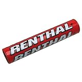 Renthal P225 Mini Manubrio Imbottito, 205 mm, Rosso