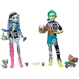 Monster High Coffee Break Frankie Stein & Deuce Gorgon Doll Set