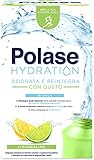 Polase Hydration Integratore Alimentare Sali Minerali, Magnesio e Potassio, Vitamina C, Reidrata e Reintegra, Gusto Limone e Lime, 18 sticks