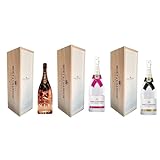 Moët et Chandon - 1 Ice Impérial Rosé - 1 Ice Impérial - 1 NIR - Wooden box - (3x1L5)