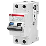 ABB DS201 LH Interruttore Differenziale Magnetotermico 4,5KA 1P+N 30ma 2 moduli classe AC (DS201LHC6AC30 20A (EX DS91LC20AC30))