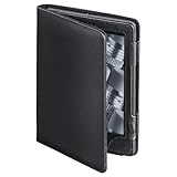 Hama Arezzo - Custodia a libro per Kindle WiFi/Paperwhite e Kobo Touch/Glo con chiusura a linguetta, colore: Nero