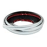 Pilot 14903 Fender-Trim Profilo Adesivo angolare Cromato. - 5m 15 mm