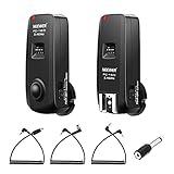 Neewer FC-16 3-in-1 Flash Trigger Wireless Multi-Canali 2,4GHz con Scatto Remoto per Nikon D7100 D7000 D5100 D5000 D3200 D3100 D600 D90 D800E D800 D700 D300S D300 D200 D4 D3S D3X D2Xs