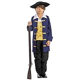 Dress Up America Costume Aristocratico coloniale (bambino)