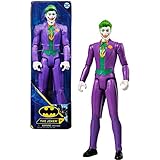 DC Comics | Batman | Personaggio Joker in Scala 30 cm con Decorazioni Originali e 11 Punti di articolazione - Giocattoli per Bambini e Bambine dai 3 Anni