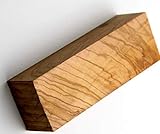 D.O.M., asse di legno di ulivo grezzo di diverse dimensioni (20 x 20 x 120 mm)