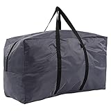 Creahappy Borsa per Gommone Grande Borsa Pieghevole per Il Trasporto, Borsone Multifunzionale in PVC per Kayak, Barca, Canoa, Pesca, Rafting, Nuoto, Campeggio (Grigio)