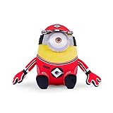 Schmidt Spiele- Minions, Pit Crew, 28 cm, Kinofilm ICH-Einfach unverbesserlich 4, Cattivissimo Me 4, Multicolore, 42764