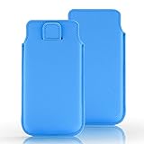MACOON SoftSkin Folder-Custodia Protettiva per iPhone 5/5S, con Linguetta