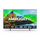 Philips Ambilight 55PUS8319 4K LED Smart TV - Display 55’’ con piattaforma Titan OS Pixel Precise Ultra HD e Dolby Atmos Sound, funziona con Alexa e Google Voice Assistant - Cornice nera opaca