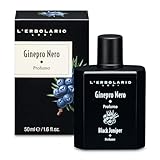 L Erbolario Ginepro Nero Profumo Uomo - Eau de Parfum - Fragranza Maschile Agrumata e Legnosa Da Indossare Ogni Giorno Con Orgoglio - 50 ml