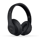 beats Studio3 Wireless Cuffie con cancellazione del rumore – Chip per cuffie Apple W1, Bluetooth di Classe 1, cancellazione attiva del rumore, 22 ore di ascolto – Nero (Opaco)