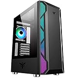 Itek Case Itek VERTIBRA X210 - Gaming Middle Tower, 12cm ARGB fan, 2xUSB3, Side Panel Temp Glass