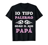 Palermo Calcio Bambino Divertente Idea Regalo Tifoso Maglietta