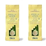 Argital Argilla Verde Ventilata - 500 Grammi - 2 Confezioni