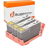 Bubprint 3 Cartucce d inchiostro compatibili per HP 364 XL 364XL per DeskJet 3070A 3520 OfficeJet 4620 4622 PhotoSmart 5510 5520 5524 6510 6520 7510 7520 B109-a B110 B110a C310a Nero