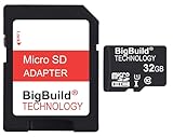 eMemoryCards - Scheda di memoria microSDHC da 32 GB, ultra veloce, 80 MB/s, per fotocamera VTECH Kidizoom Duo 5.0, Polaroid OneStep 2