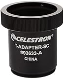 Celestron 93633-A SLR o DSLR Adattatore a T (C5, 6, 8, 9,25, 11, 14), Nero