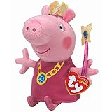 Ty T96234 - Peppa Pig Principessa, 25 cm