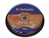 Verbatim DVD-R 4.7GB - Confezione da 10