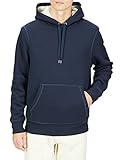 Amazon Essentials Felpa con Cappuccio con Fodera in Sherpa Uomo, Blu Marino, M