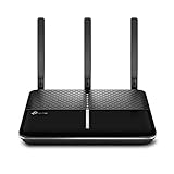 TP-Link Archer VR2100v Modem Router Wi-Fi Dual-Band AC2100Mbps, VDSL2 Profilo 35b, Router FR (EVDSL | VDSL | FTTC | FTTS), ADSL, Telefonia VoIP, 4 Porte Gigabit, 1 Porta USB 3.0