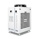 S&A Refrigeratore d acqua industriale CW-6200AI Industrial Water Chiller per tubo laser in metallo CO2, tubo laser in vetro CO2, mandrino CNC, semiconduttore, a stato solido, incisore laser a fibra