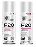 Faren F20, Igienizzante Spray per Climatizzatori di Casa e Auto, gradevolmente profumato a base alcolica, 2pz x 400ml