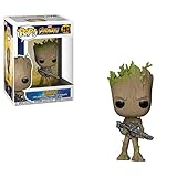 Funko Pop! Marvel: Avengers Infinity War - Groot With Blaster - Figura in Vinile da Collezione - Idea Regalo - Merchandising Ufficiale - Giocattoli per Bambini e Adulti - Movies Fans