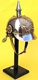 Prussian Helmet, German Pickelhaube Helmet WWI Helmet, WWII Helmet by historicalmuseumstore