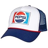 Pepsi Classic Logo Cappello Trucker Regolabile Blu, Blue, taglia unica