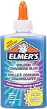 Elmer’s Colla Vinilica Cangiante, Ottima per Realizzare Slime, Lavabile, da Blu A Viola, 147 ml , 1 Pezzo