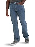 Wrangler - Jeans da uomo Vintage Stonewash 35W x 30L