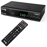 WWIO TRINITY T2 PRO - DVB-T2 HEVC 10 Bit decoder Digitale Terrestre, FullHD, Connessione USB, Connessione SCART, Mediaplayer, Connessione HDMI, PVR Timeshift