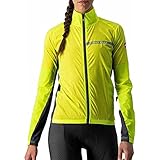 Castelli 4521529-032 SQUADRA ST. W JKT Giacca YELLOW FLUO/DARK GRAY M