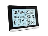 Technoline WS6762 - Stazione meteorologica moderna, colore nero lucido